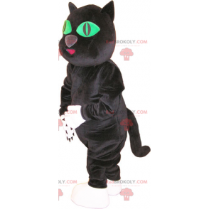 Schwarzes Katzenmaskottchen - Redbrokoly.com