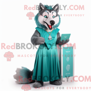 Disfraz de mascota de Teal...