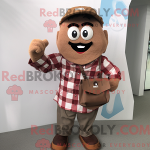 Brown Wrist Watch mascot...