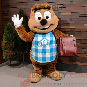 Brown Wrist Watch mascot...