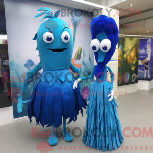 Disfraz de mascota Blue...