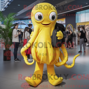 Zitronengelber Oktopus...