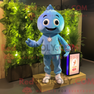 Postava maskota Sky Blue...