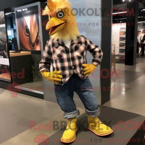 Personaggio mascotte Pollo...