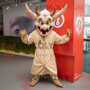 Costume mascotte de diable...