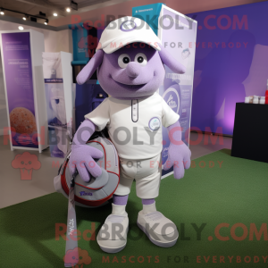 Lavender Golf Bag mascot...