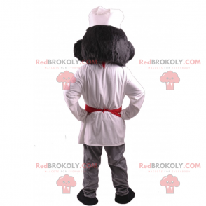 Mascota chef con gran bigote - Redbrokoly.com