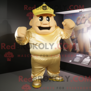 Personaggio mascotte Gold...