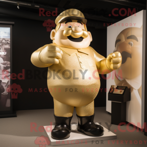 Złota maskotka siłacza...