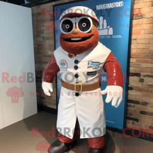 Rust Doctor maskot kostume...