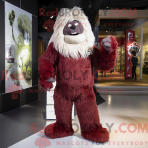 Costume de mascotte de Yeti...