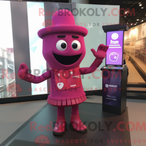 Magenta Mas máscara de...