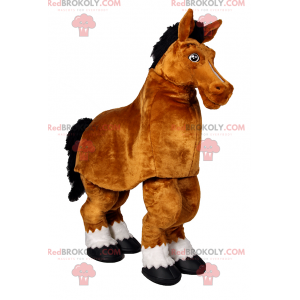 Mascotte de cheval - Redbrokoly.com