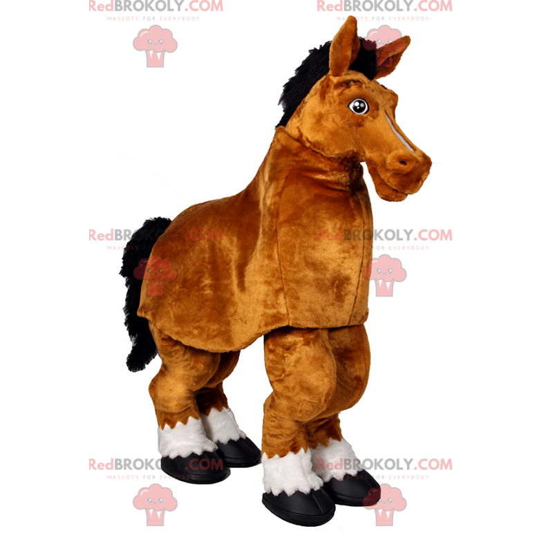 Horse mascot - Redbrokoly.com