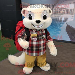 Crème fret mascottekostuum...