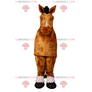 Mascotte de cheval - Redbrokoly.com