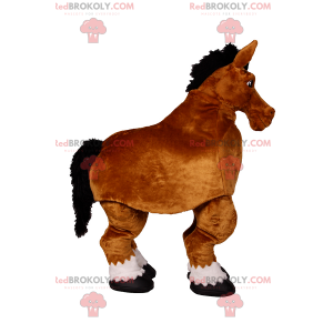 Horse mascot - Redbrokoly.com