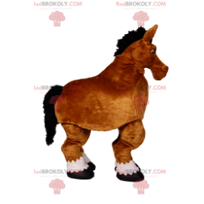 Mascotte del cavallo - Redbrokoly.com