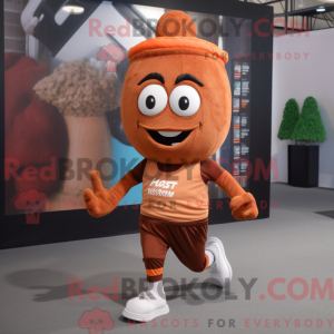 Disfraz de mascota de Rust...