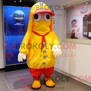 Cyclops mascottekostuum...