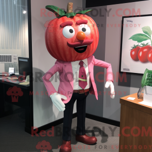 Postava maskota Pink Tomato...