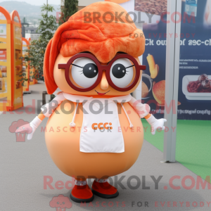Costume mascotte de Peach...