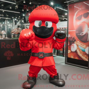 Postava maskota maskota Red...