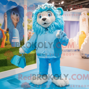 Maska Sky Blue Tamer Lion...