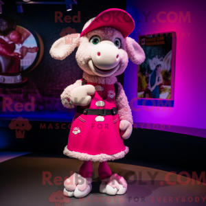 Costume mascotte de mouton...