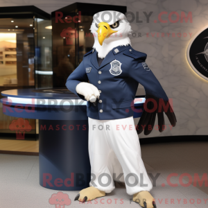 Disfraz de mascota Navy...