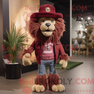 Disfraz de mascota Maroon...