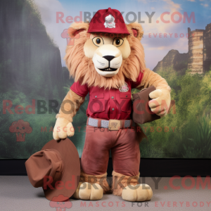 Postava maskota Maroon...