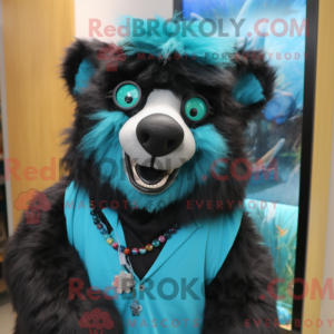 Turquoise Spectacled Bear...