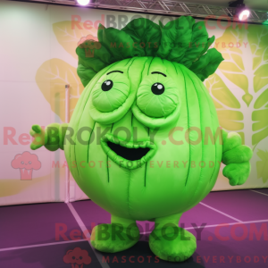 Lime Green Cabbage Leaf...