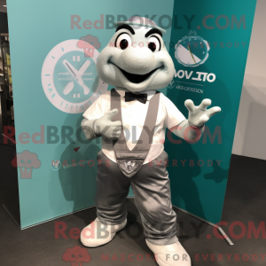 Silver Wrist Watch mascot...