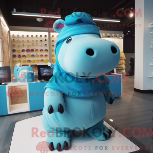 Cyan Hippopotamus...