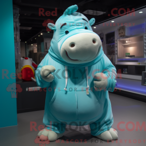 Cyan Hippopotamus...