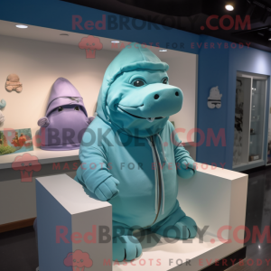 Cyan Hippopotamus...