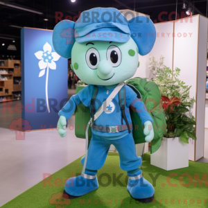 Blue Four Leaf Clover...