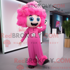 Disfraz de mascota de Pink...