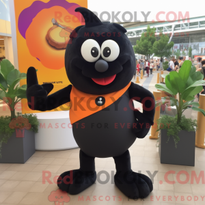 Sort Moussaka maskot...