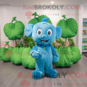 Postava maskota Sky Blue...