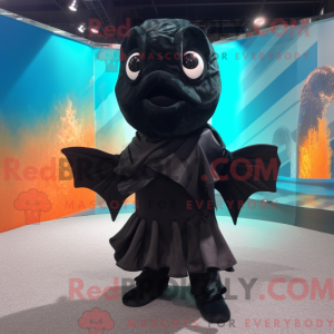 Black Goldfish maskot...