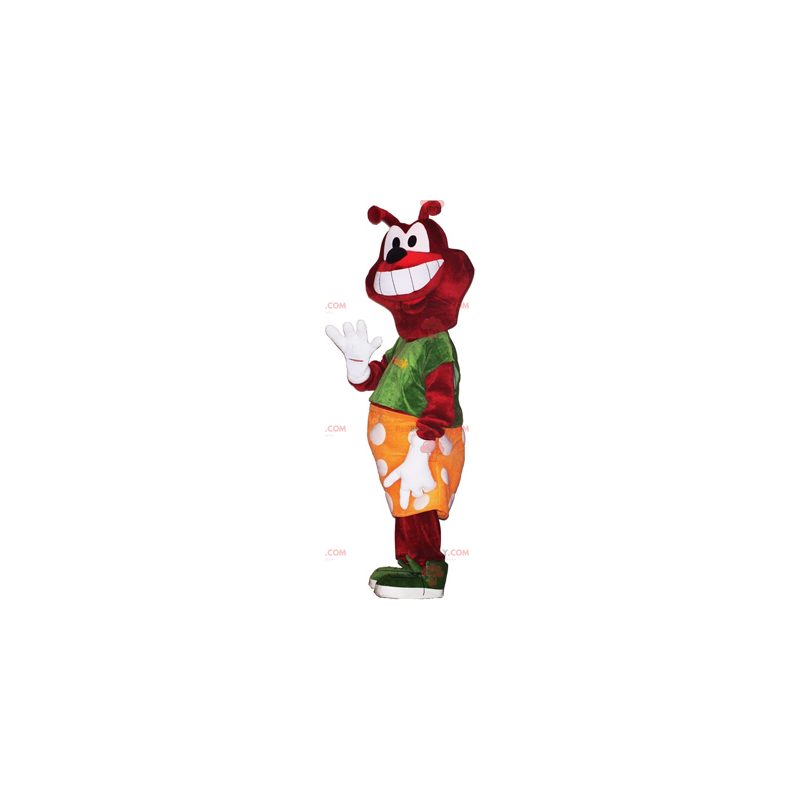 Cachorro mascote em saia - Redbrokoly.com