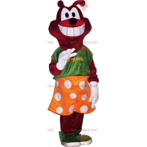 Hondenmascotte in rok - Redbrokoly.com