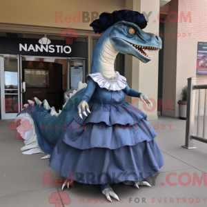 Spinosaurus-mascottekostuum...