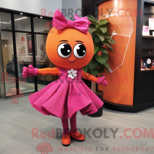 Disfraz de mascota Magenta...