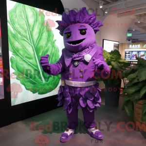 Maskottchenkostüm Purple...