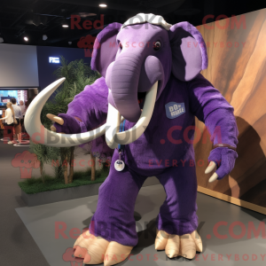 Lilla Mammoth maskot...