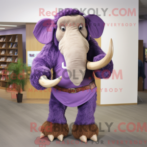 Lilla Mammoth maskot...